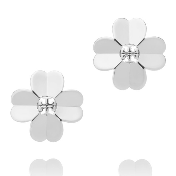 Tory Burch Jewelry - Tory Burch silver Shawn Metal Stud Earring